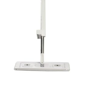 VEVOR Flat Mop, Self Wringing, Microfiber Floor Cleaner with 4 Reusable & Washable Pads for Dry & Wet Floor Cleaning