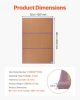 Japanese Tatami Mat, 80 x 55 in Foldable Handwoven Natural Rattan Tatami Mat, Non-Slip & Easily Cleaned Japanese Tatami Floor Mat