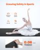 Gym Flooring Set 6.6' x 3' PVC Yoga Fitness Equipment Mat for Pilates